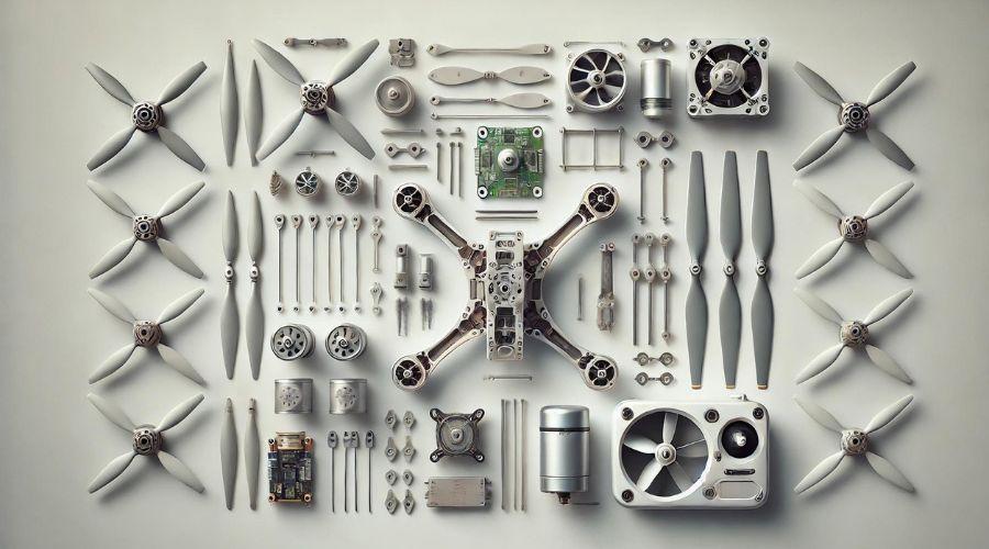 Robotic components in production